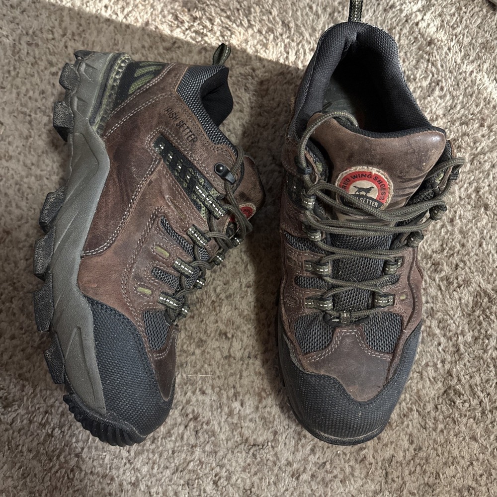 Red Wing Irish Setter Mens Work Boots Two Harbors Aluminum Toe 83104 Size 10 D